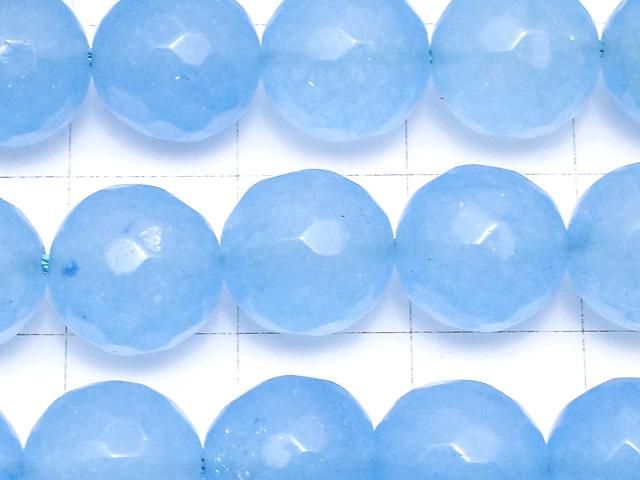 ブルージェード 64面ラウンドカット10mm 1連(約36cm) サムネイル2