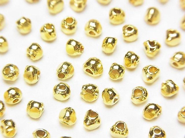 カレンシルバー ロンデル(トライアングル)3×3×2.5mm 18KGP 10粒の画像