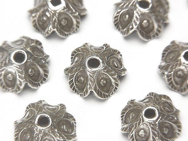 カレンシルバー ビーズキャップ 12×12×5.5mm 2個の画像