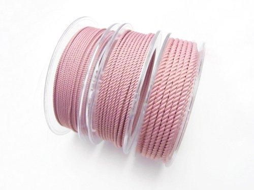 1m150円 ツイストコード 1mm 2mm 3mm ピンク 天然石ビーズの卸問屋 通販ケンケンジェムズ 1m150円 ツイストコード 1mm 2mm 3mm ピンク 天然石ビーズの卸問屋 通販ケンケンジェムズ