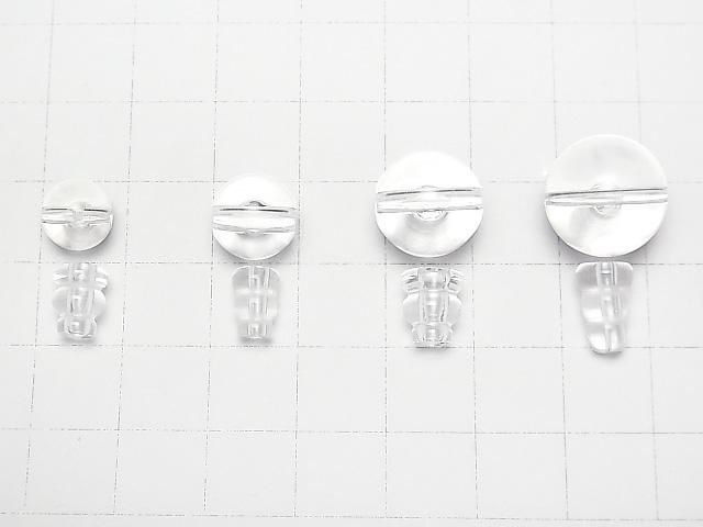【動画】天然クリスタルAAA- Tホールビーズ&ボサビーズ 【8mm】【10mm】【12mm】【14mm】 1セット サムネイル2
