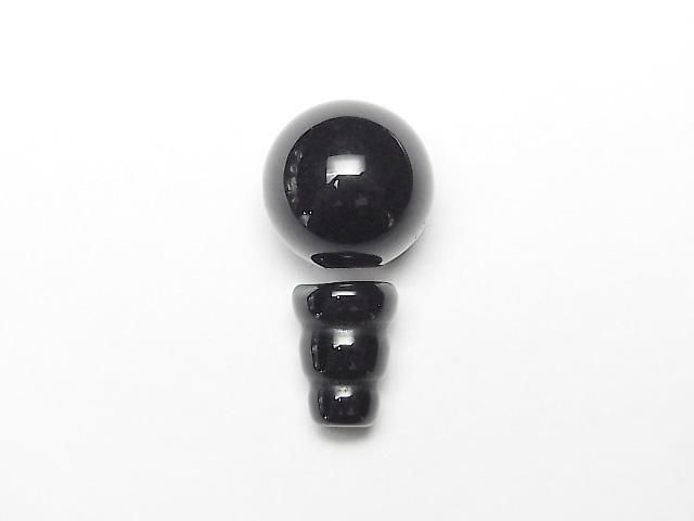 オニキスAAA Tホールビーズ&ボサビーズ 【8mm】【10mm】【12mm】【14mm】 1セットの画像