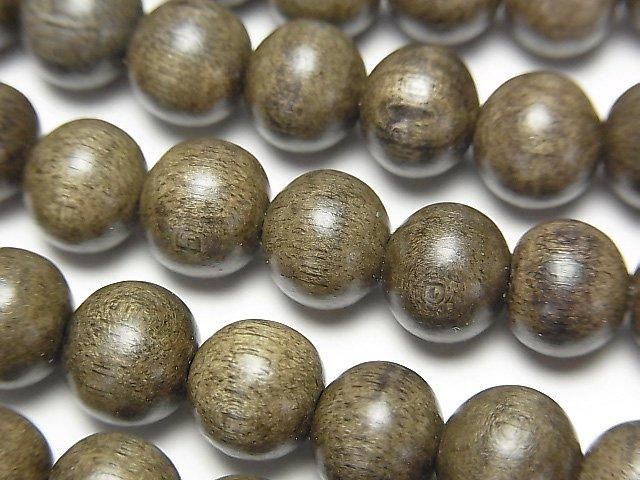 1連240円!グレーウッド セミラウンド8mm |天然石ビーズの卸問屋・通販ケンケンジェムズ 1連240円!グレーウッド セミラウンド8mm |天然石ビーズの卸問屋・通販ケンケンジェムズ