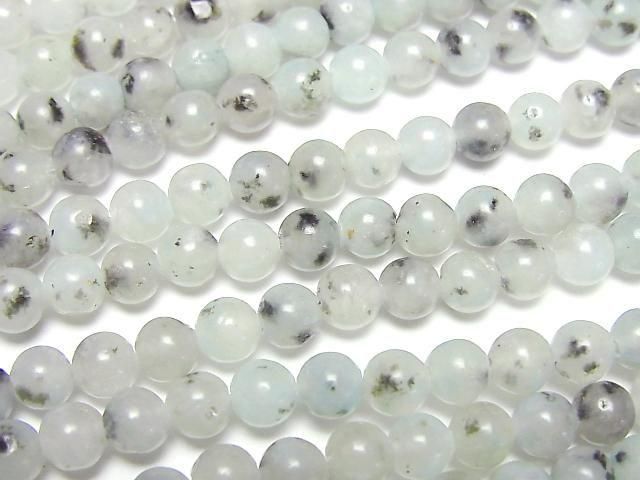 【動画】セサミジャスパー ラウンド4.5mm 1連(約36cm)の画像