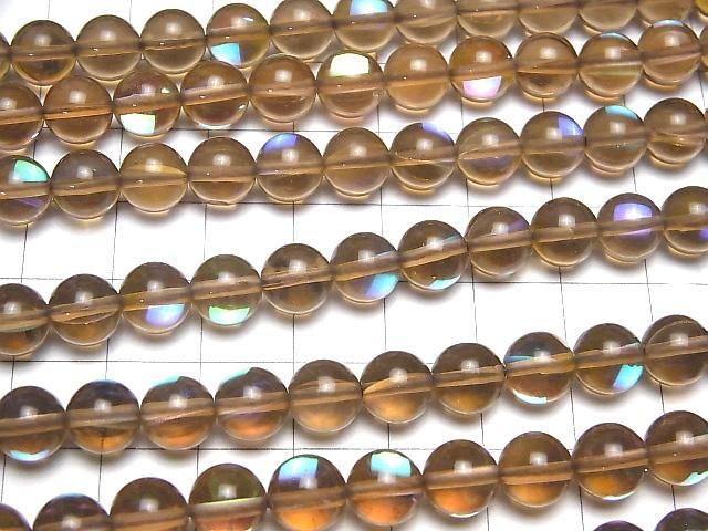 【動画】ブラウン ルナフラッシュ ラウンド8mm 1連(約34cm) サムネイル3