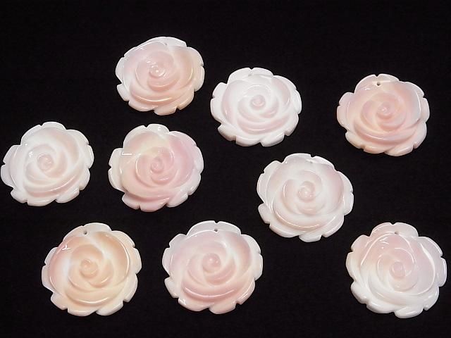【動画】クィーンコンクシェルAAA- 薔薇 25mm 1枚 サムネイル4