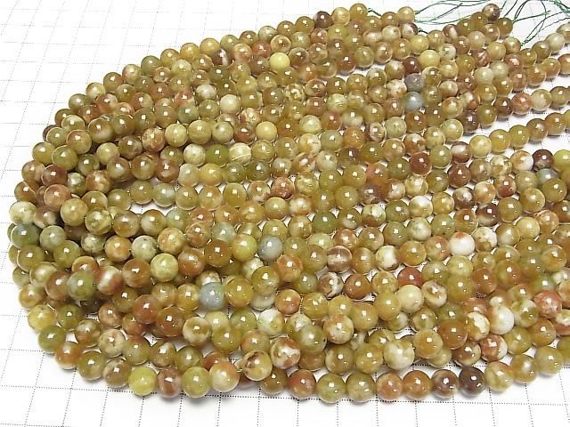【動画】サーペンティン ラウンド8mm 半連/1連(約38cm) サムネイル4