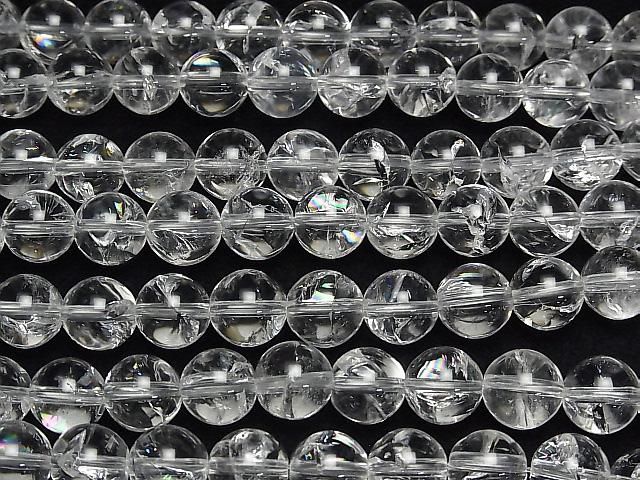 【動画】アイリスクォーツAAA ラウンド10mm 半連/1連(約36cm) サムネイル3