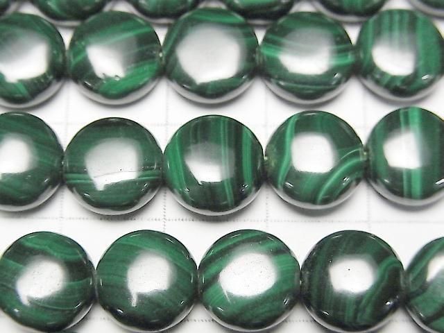 【動画】マラカイトAAA コイン10×10mm 1/4連~1連(約37cm) サムネイル2