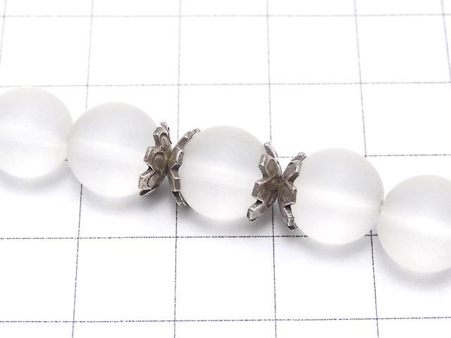 カレンシルバー ビーズキャップ8×8×2mm 4個 サムネイル3