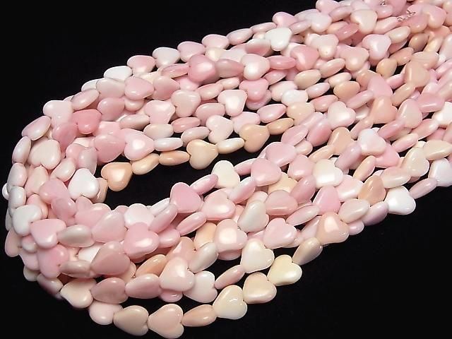 【動画】クィーンコンクシェルAAA- 縦穴ハート9×9×4mm 1/4連~1連(約38cm) サムネイル4