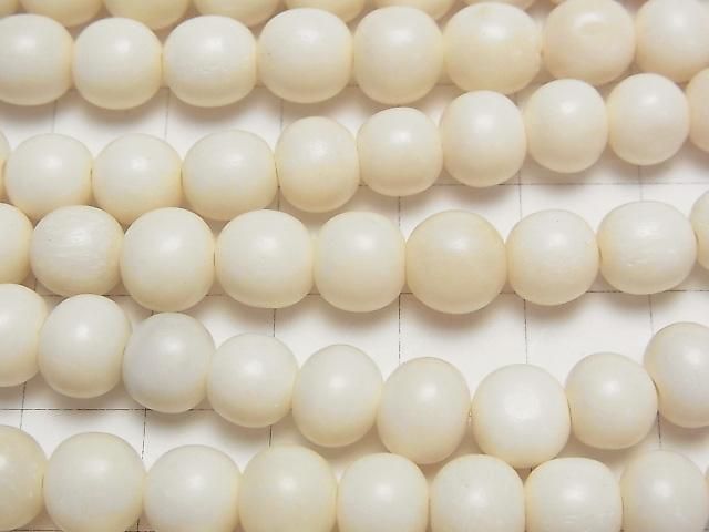 バッファローボーン セミラウンド7~8mm 半連/1連(約38cm) サムネイル2
