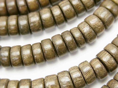 グレーウッド ロンデル8×8×4mm 1連(約37cm)の画像