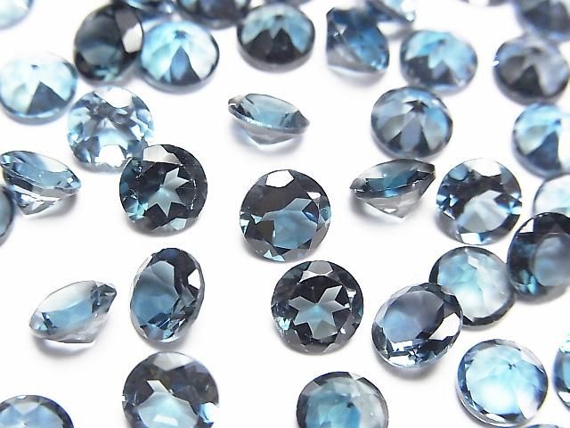 インタリオ鑑別済み 14.883ct  ★天然 トパーズ ロンドンブルー￼ カメオ ルース