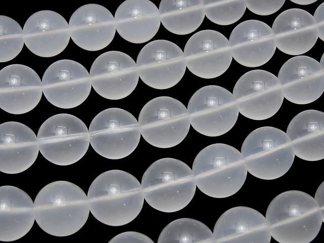 【動画】ミルキークォーツAAA ラウンド16mm 1/4連~1連(約35cm) サムネイル3