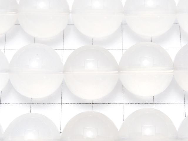 【動画】ミルキークォーツAAA ラウンド18mm 1/4連~1連(約37cm) サムネイル2