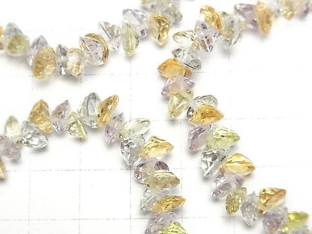 【動画】宝石質いろんな天然石AAA ラウンドファセットカット7×7mm 1/4連~1連(ブレス) サムネイル3