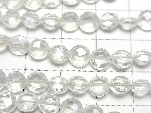 【動画】アクアクリスタルAAA- コインカット6×6×4mm 半連/1連(28粒) サムネイル2