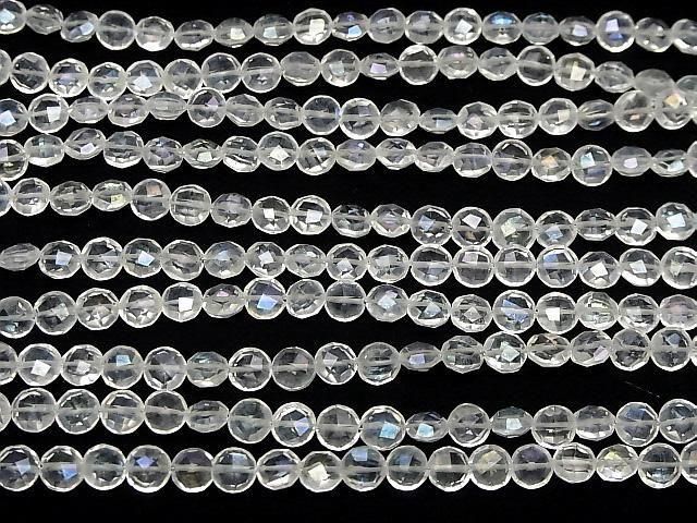 【動画】アクアクリスタルAAA- コインカット6×6×4mm 半連/1連(28粒) サムネイル4