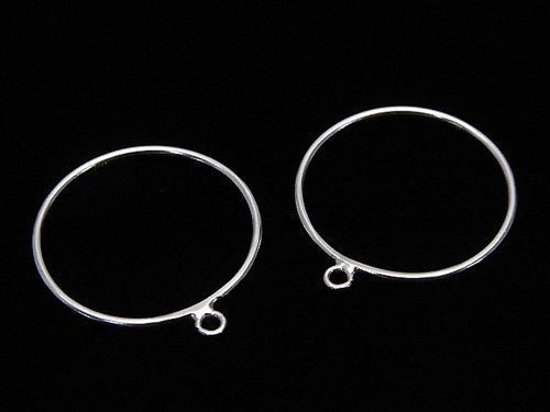 Silver925 リング 丸カン付き 1個の画像