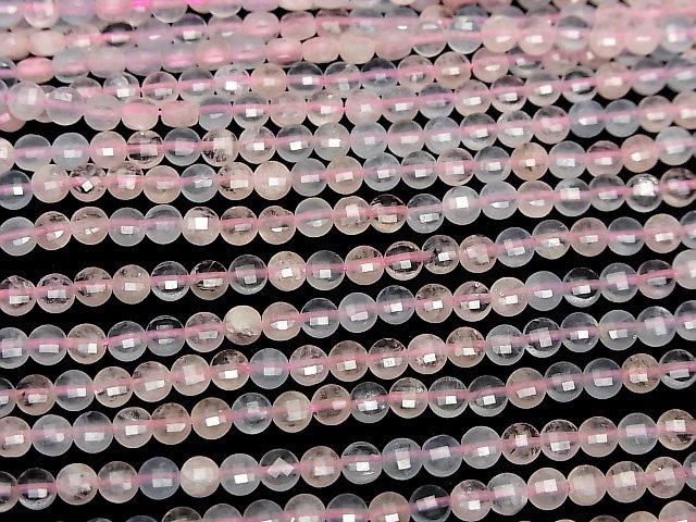 【動画】【素晴らしい輝き】ベリルミックス(マルチカラーアクアマリン)AA+ コインカット4×4×2.5mm 1連(約37cm) サムネイル3