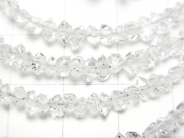【動画】NY産ハーキマーダイヤモンドAAA ラフロック 【S~Mサイズ】 1連(約15cm) サムネイル2