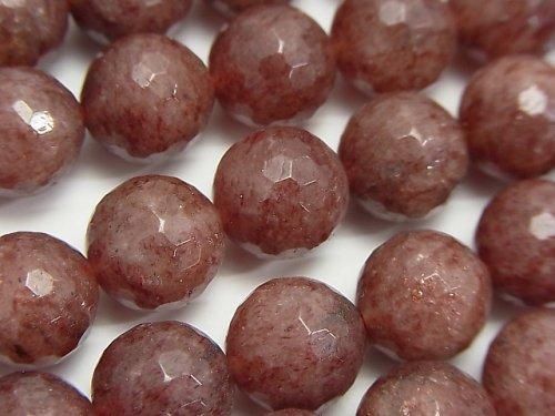 モスコバイト 128面ラウンドカット12mm 半連/1連(約38cm)の画像