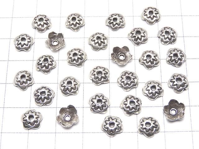 カレンシルバー ビーズキャップ8×8×3mm 2個 サムネイル4
