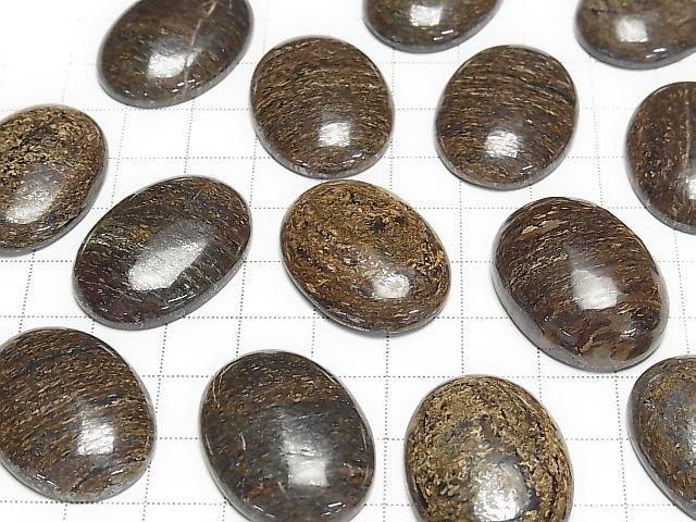ブロンザイト オーバル カボション30×22mm 2個 サムネイル3
