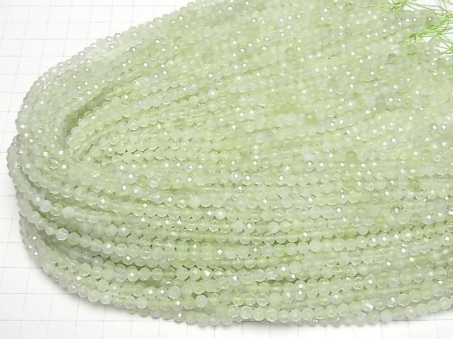 【動画】【素晴らしい輝き】プレナイトAA++ ラウンドカット4mm 1連(約37cm) サムネイル4