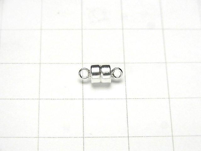 Silver925 マグネット式 クラスプ4.5×5mm 1ペア(2ピース) サムネイル3