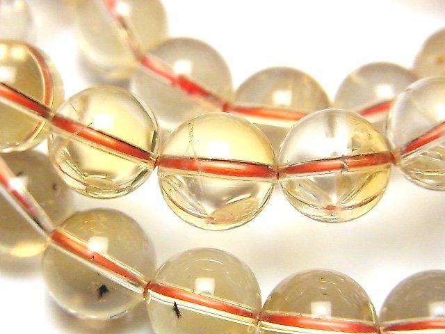 ライトカラーシトリン ラウンド10mm ブレスレット｜天然石ビーズ