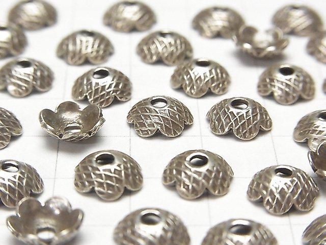 カレンシルバー ビーズキャップ9×9×3mm 2個 サムネイル2
