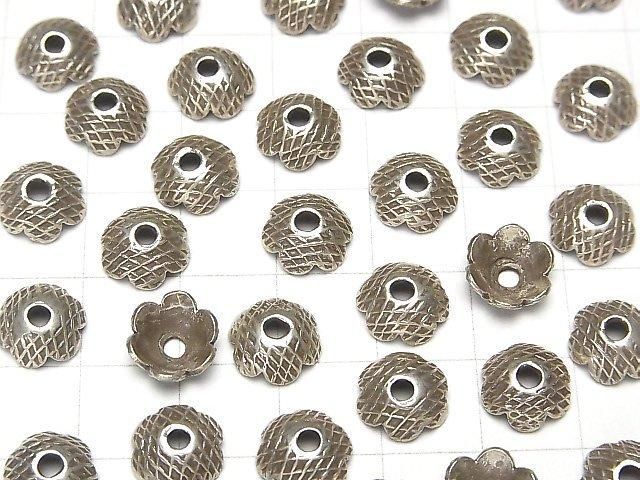 カレンシルバー ビーズキャップ9×9×3mm 2個 サムネイル4