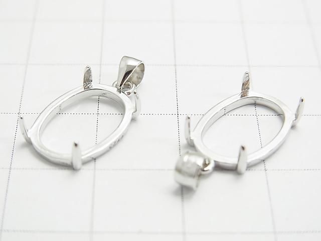 ��ư���Silver925 �ڥ����ȶ��� �����Х�14��10mm �������� 1�Ĥβ���-3