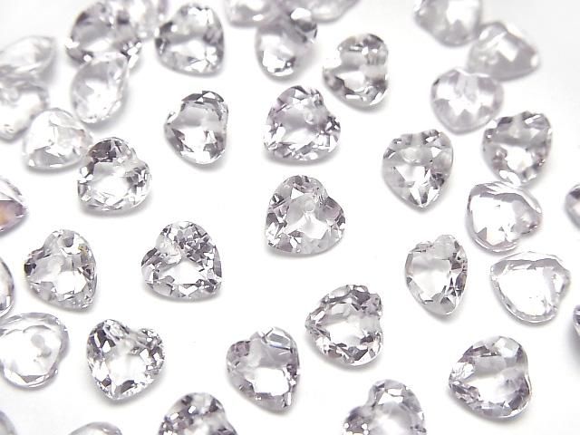 【動画】宝石質ローズアメジストAAA ハートシェイプカット 6×6×3mm 1/4連~1連(ブレス)の画像