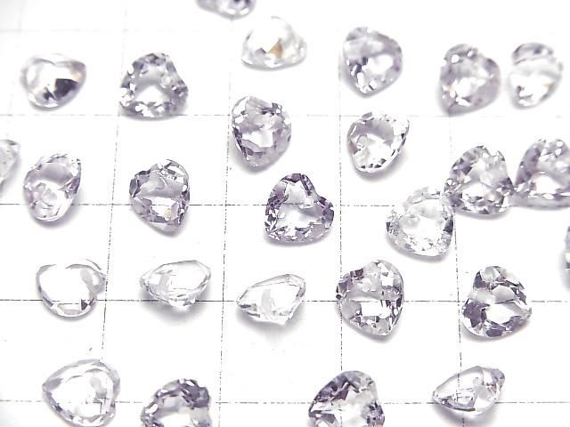 【動画】宝石質ローズアメジストAAA ハートシェイプカット 6×6×3mm 1/4連~1連(ブレス) サムネイル3