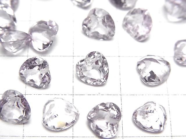 【動画】宝石質ローズアメジストAAA ハートシェイプカット 7×7×4mm 1/4連~1連(ブレス) サムネイル2