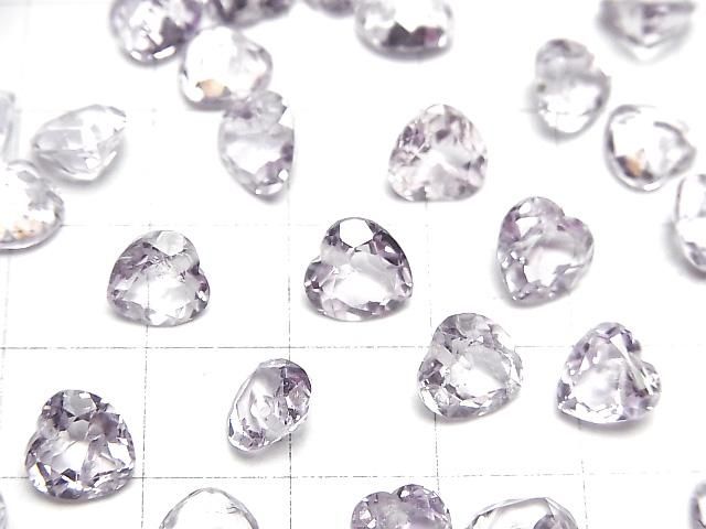 【動画】宝石質ローズアメジストAAA ハートシェイプカット 7×7×4mm 1/4連~1連(ブレス) サムネイル3