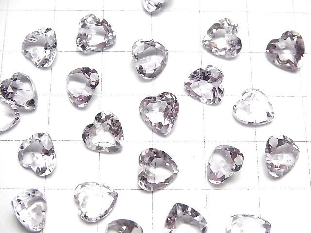 【動画】宝石質ローズアメジストAAA ハートシェイプカット 8×8mm 1/4連~1連(ブレス) サムネイル3
