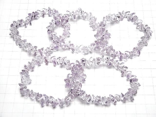 【動画】宝石質ローズアメジストAAA ハートシェイプカット 8×8mm 1/4連~1連(ブレス) サムネイル4