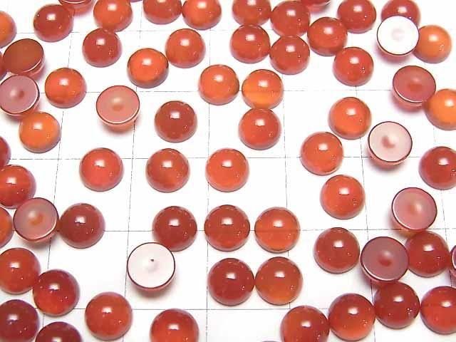 【動画】カーネリアンAAA ラウンド カボション6×6mm 5個 サムネイル3