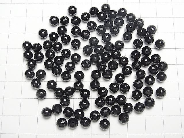 【動画】ブラックスピネルAAA 片穴ラウンドカット6mm 3粒 サムネイル4