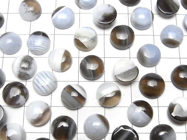 【動画】デザートオパールAAA ラウンド カボション10×10mm 5個 サムネイル4