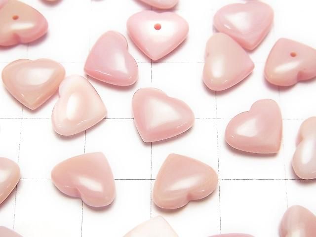 【粒売り】クィーンコンクシェルAAA ハート8×10×4mm 【片穴(裏面)】 3粒 サムネイル2