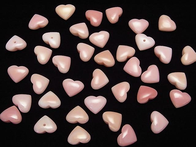 【粒売り】クィーンコンクシェルAAA ハート8×10×4mm 【片穴(裏面)】 3粒 サムネイル4