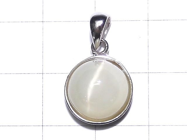 【動画】【1点もの】宝石質キャッツアイクォーツAAA ペンダントトップ SILVER925製 NO.31 サムネイル2