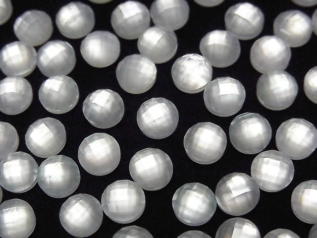 �ۥ磻�ȥ�����ߥ��ꥹ����AAA�� �饦��� ���ܥ���󥫥å�6��6mm 3��