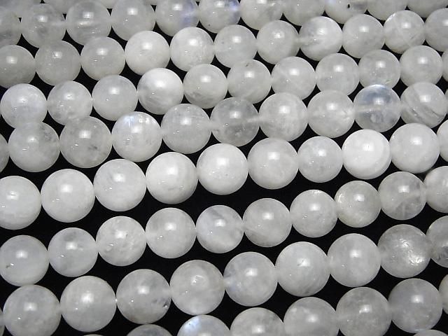 レインボームーンストーンAA+ ラウンド10mm 半連/1連(約36cm) サムネイル3