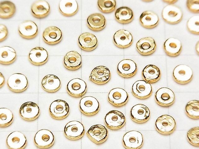 カレンシルバー ロンデル(ディスク)5×5×1.5mm 18KGP 5枚 サムネイル3